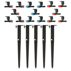 Orbit Micro-Sprinkler Stake with F, H, Q, Nozzle (5-Pack)
