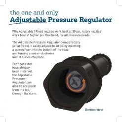 Orbit 4 ft. Adjustable Pattern Pressure Regulated Pop-Up Shrub Head Irrigation Sprinkler 9 Orbit 4 ft. Adjustable Pattern Pressure Regulated Pop-Up Shrub Head Irrigation Sprinkler -Spring Hill Nurseries Shop blacks orbit fixed head sprinklers 54055 1d 1000