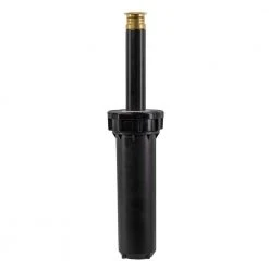 Orbit 4 in. Professional Pop-Up Spray Head Sprinkler with Brass Half Pattern Twin Spray Nozzle