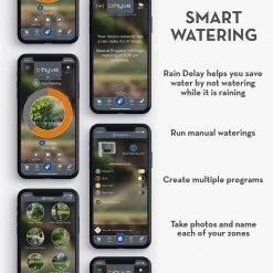 Orbit B-hyve XR 8-Zone Smart Sprinkler Controller 16 Orbit B-hyve XR 8-Zone Smart Sprinkler Controller -Spring Hill Nurseries Shop blacks orbit irrigation controllers 57985 1d 1000