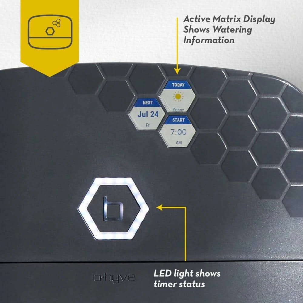 Orbit B-hyve XR 8-Zone Smart Sprinkler Controller 2 Orbit B-hyve XR 8-Zone Smart Sprinkler Controller - Image 2