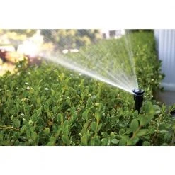 Orbit Aluminum Adjustable Height Pressure Regulated Pop-Up Shrub Riser Sprinkler 16 in. - 30 in. with 15 ft. Adjustable Nozzle -Spring Hill Nurseries Shop greens orbit fixed head sprinklers 37335 1d 1000