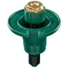 Orbit 1/4 Pattern Plastic Pop-Up with Brass Nozzle