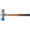 Halder 1.5 lbs. Simplex 50 Mallet, Aluminum Housing with Soft Blue Rubber and Grey Rubber Inserts, Non-Marring
