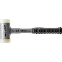 Halder Supercraft 25 Dead Blow 0.85 lbs. Nylon Hammer with 10.63 Metal Handle Rubber Grip