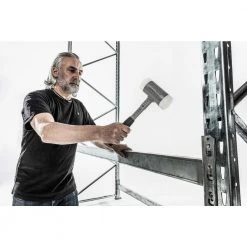 Halder Supercraft 60 Dead Blow 3.86 lbs. Nylon Hammer with 12.8 in. Metal Handle Rubber Grip -Spring Hill Nurseries Shop halder mallets 3377 060 fa 1000