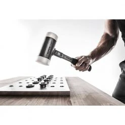 Halder Supercraft 70 Dead Blow 5 lbs. Nylon Hammer with 13.19 in. Metal Handle Rubber Grip -Spring Hill Nurseries Shop halder mallets 3377 070 c3 1000