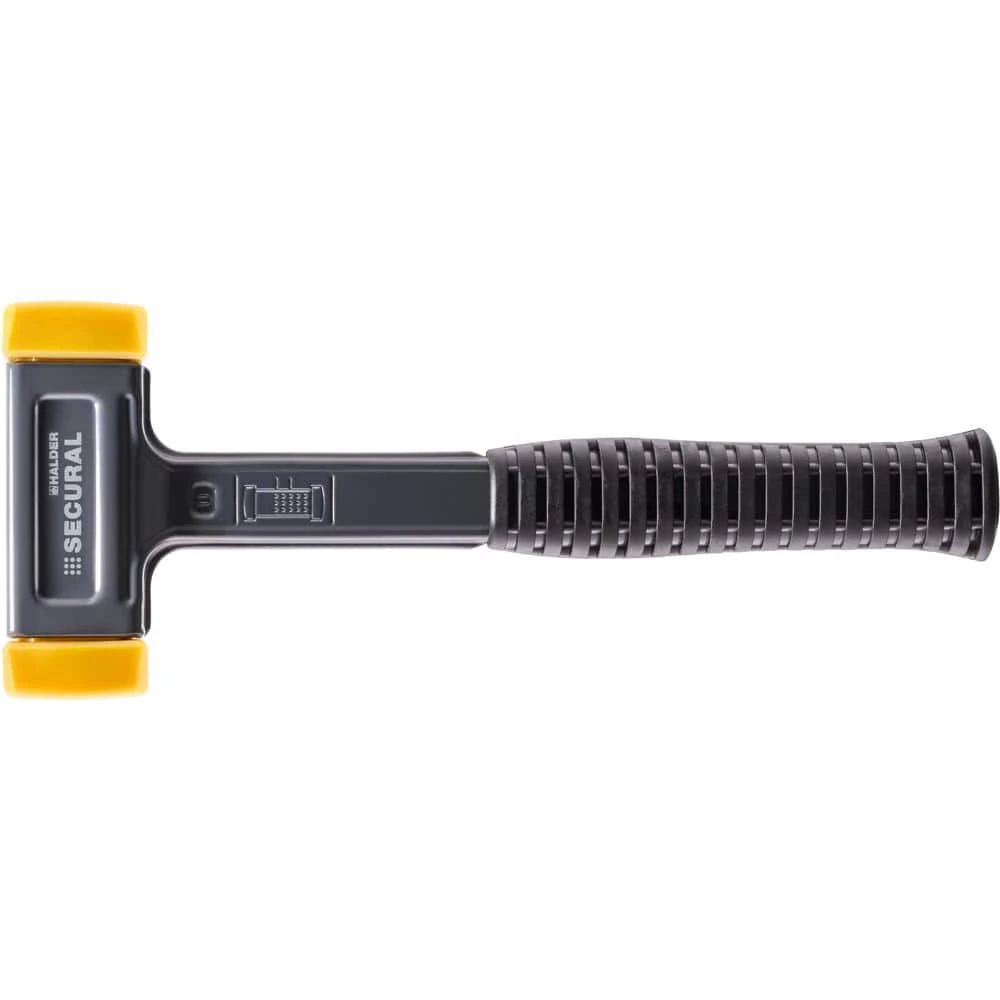 Halder Secural Dead Blow 2.2 lbs. Polyurethane Hammer with 12.2 in. Steel Handle Rubber Grip 1 Halder Secural Dead Blow 2.2 lbs. Polyurethane Hammer with 12.2 in. Steel Handle Rubber Grip