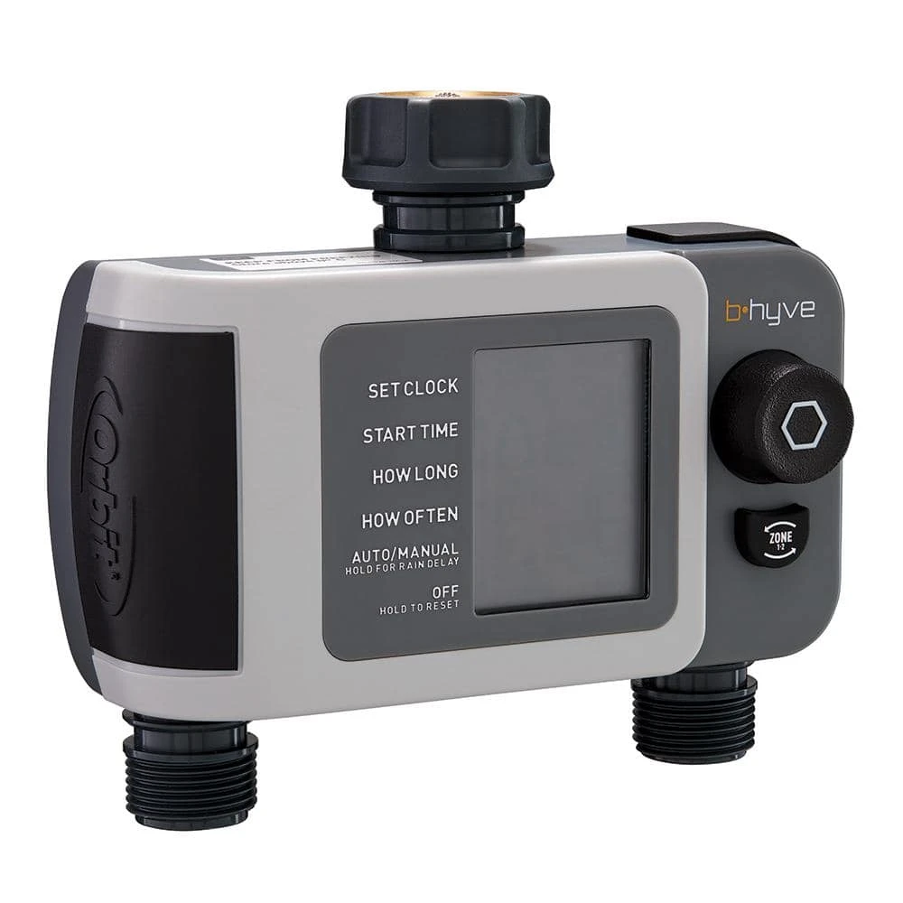 Orbit B-hyve XD Bluetooth 2-Outlet Hose Faucet Timer 1 Orbit B-hyve XD Bluetooth 2-Outlet Hose Faucet Timer