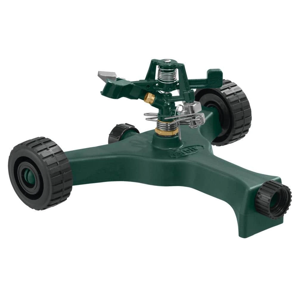 Orbit 20,106 sq. ft. Zinc Impact Sprinkler with Plastic Wheel Base 2 Orbit 20,106 sq. ft. Zinc Impact Sprinkler with Plastic Wheel Base - Image 2