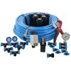 Orbit In-Ground Sprinkler System with 1/2 in. Blu-Lock Tubing System and B-Hyve Smart Hose Faucet Timer with Wi-Fi Hub
