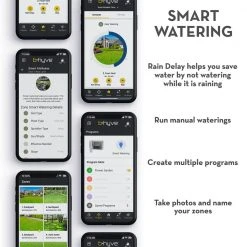 Orbit B-Hyve Smart Hose Faucet Irrigation Controller/Wi-Fi Hub -Spring Hill Nurseries Shop whites orbit irrigation controllers 21830 1d 1000